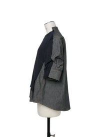 Sacai - Mixed Media Pullover Sweater