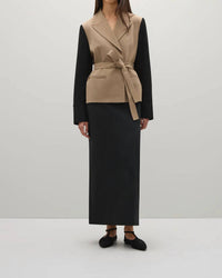 A.Emery - Harvey Contrast Sleeves Jacket