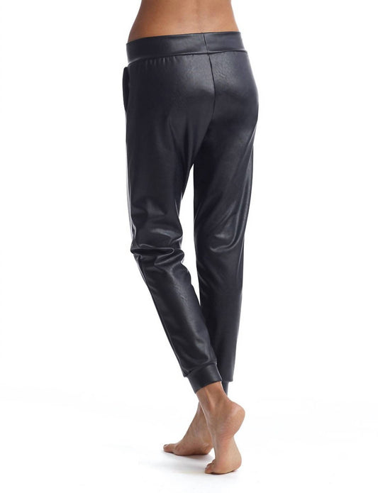 Commando - Faux Leather Jogger