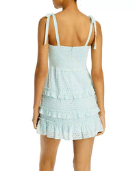 Lost + Wander - Blissful Blues Mini Dress