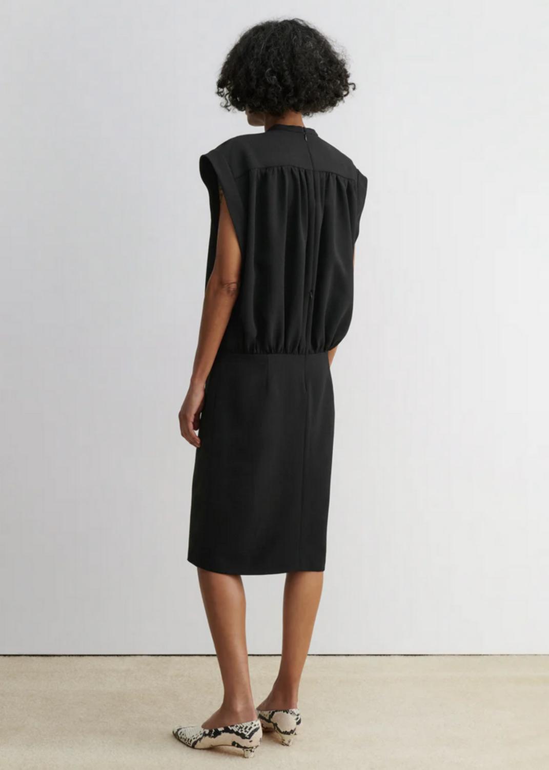 RACHEL COMEY Ostler Dress in black - women's dress - alternate view