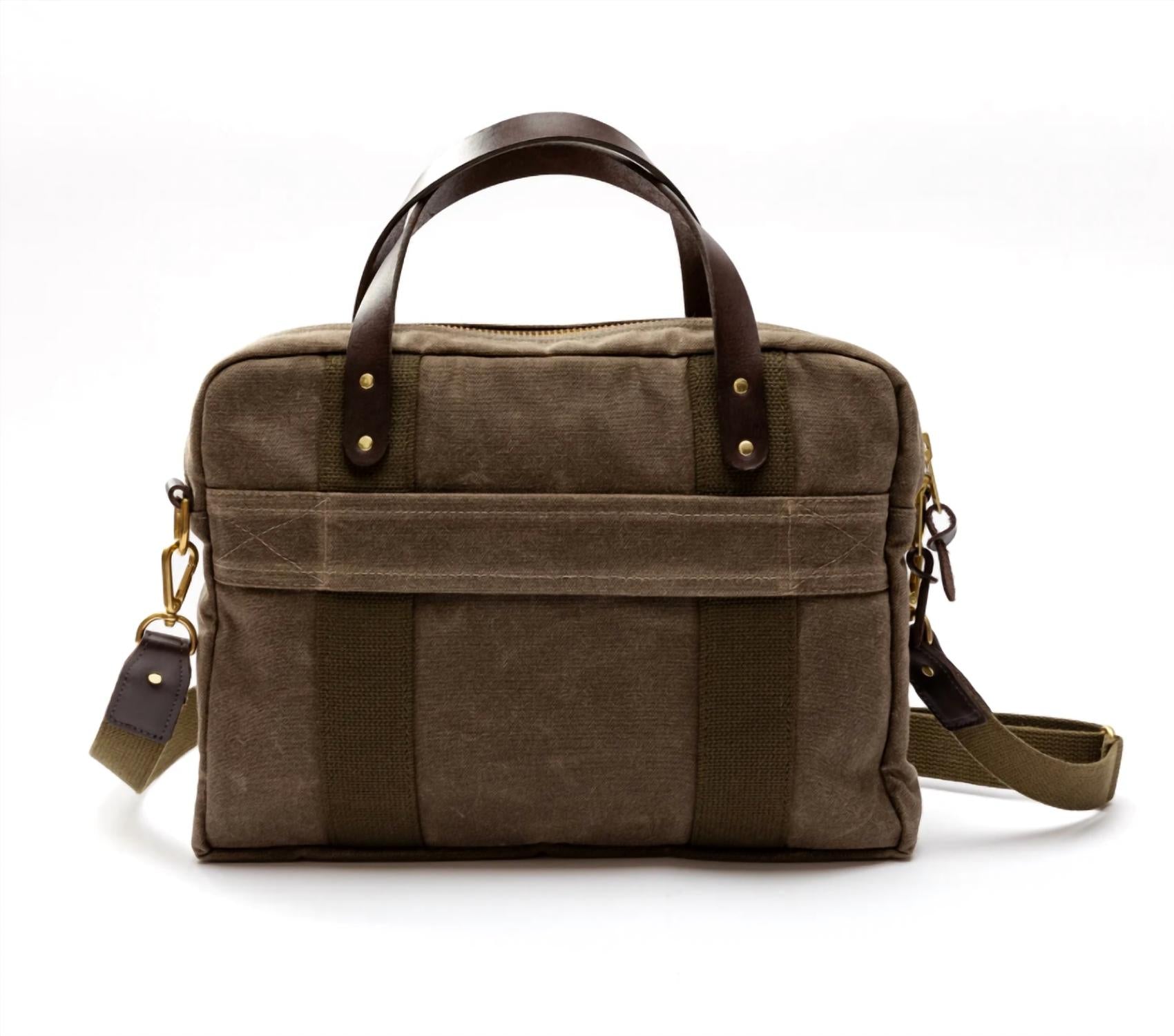 Duck Head - Men's Waxed Canvas Laptop Bag