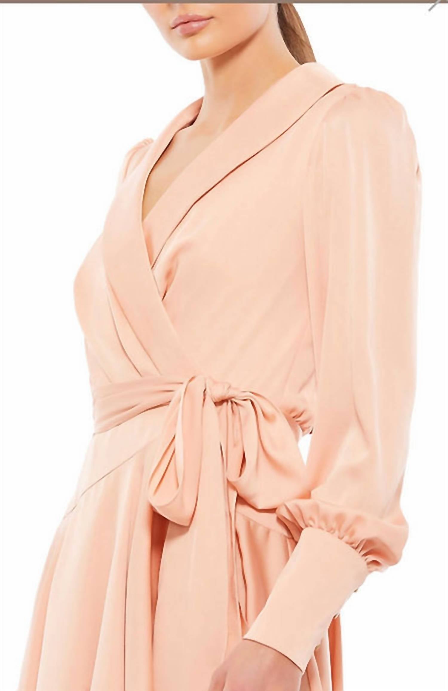 Mac Duggal - Short Wrap Dress