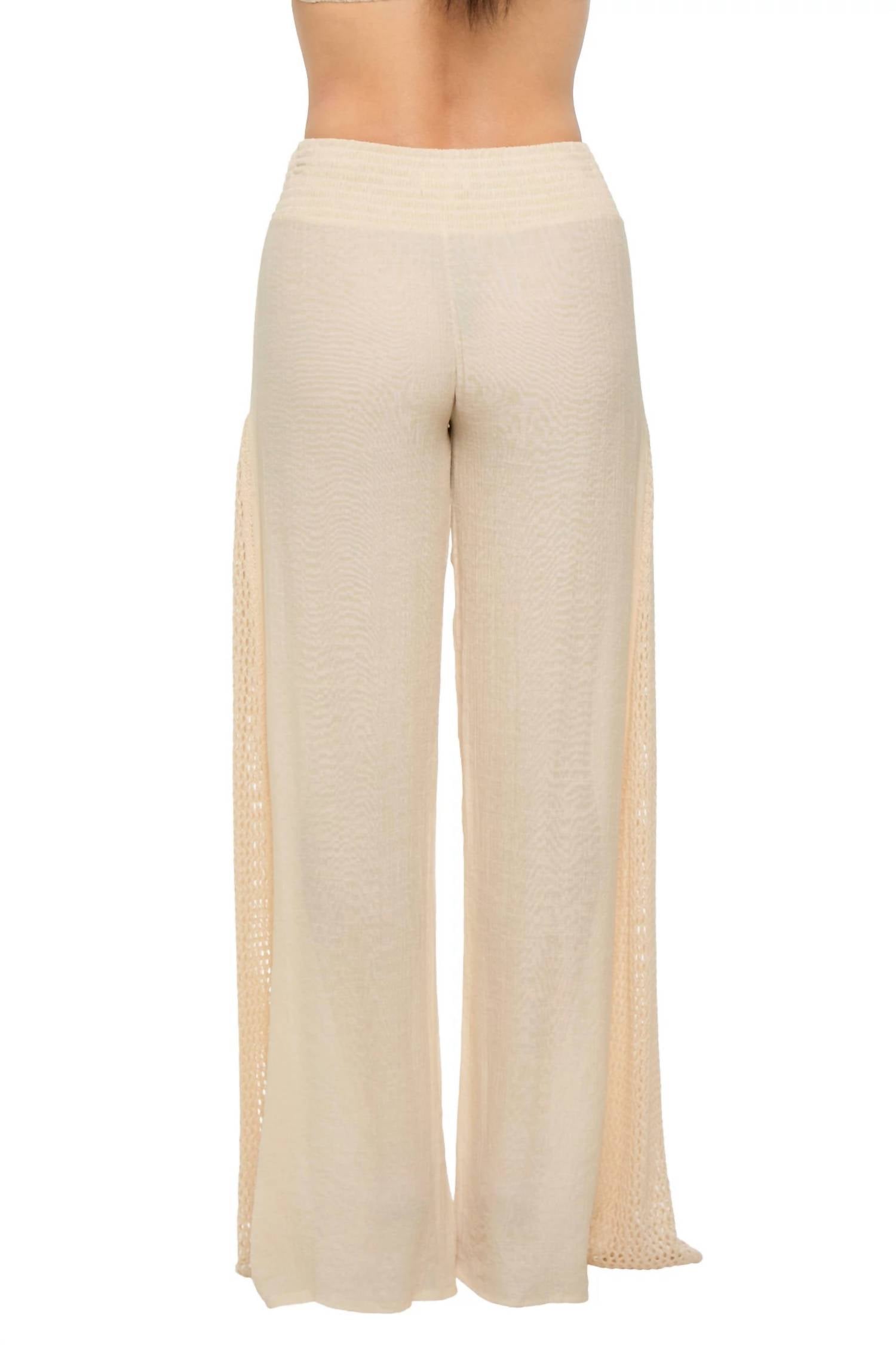 Elan - Smocked Waist Pants