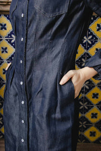 Hana & Co - Denim Midi Dress