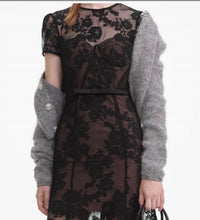 Self-Portrait - Lace Bustier Dress