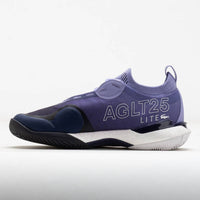 LACOSTE Women's Ag-lt25 Lite Shoe in purple navy - women's sneaker - detail view