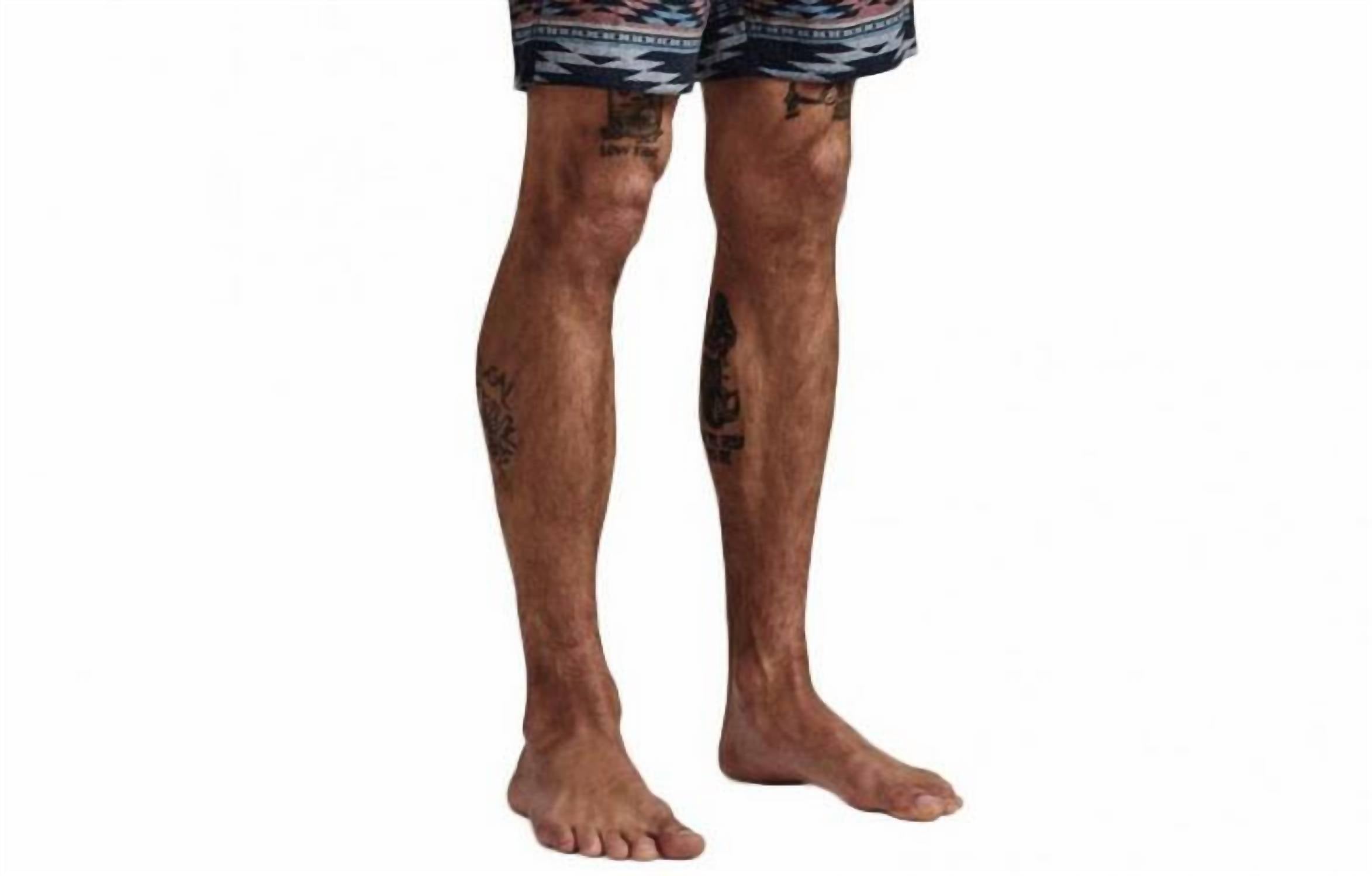 ROARK Chiller Bahia Boardshort in dark navy - men's swimwear - alternate view