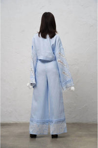Annabo - Desert Rose Wide-Leg Pants