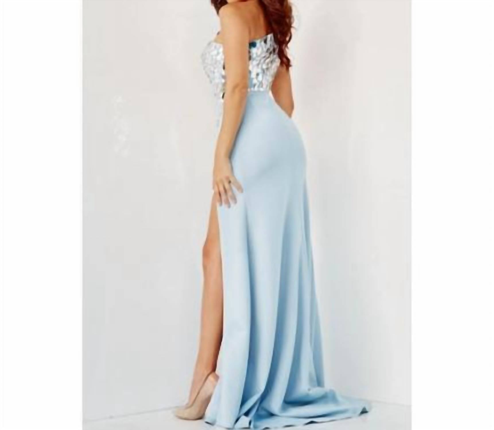 Jovani - Women's Mirrors Strapless Dress