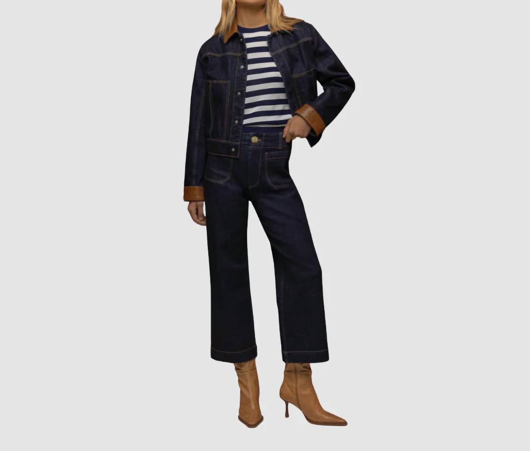 Velvet Heart - Alyx Denim Wide Leg Pants