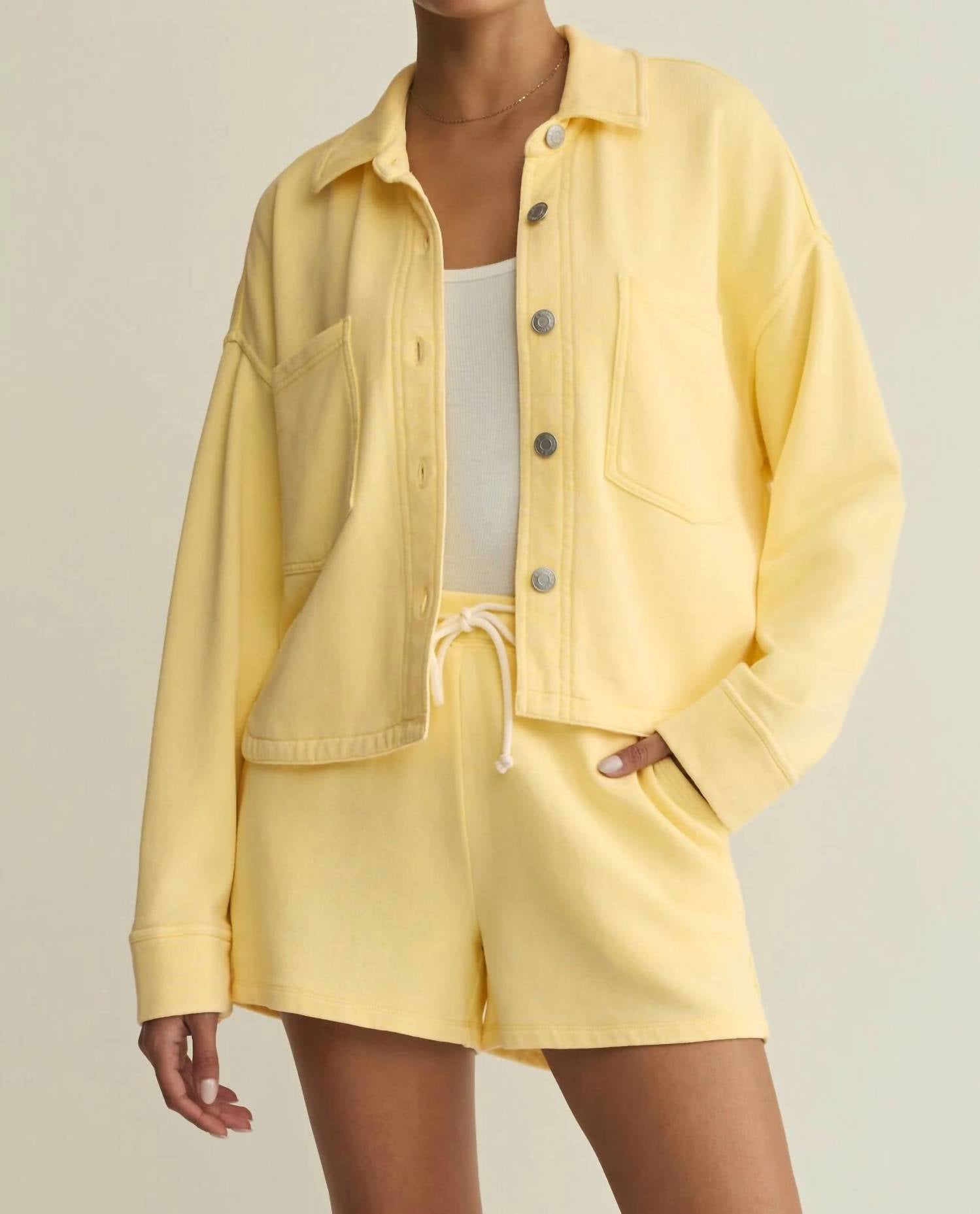 Z Supply - All Day Cropped Knit Jacket