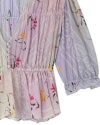 Mes Demoiselles - Women's V Neck Glow Blouse