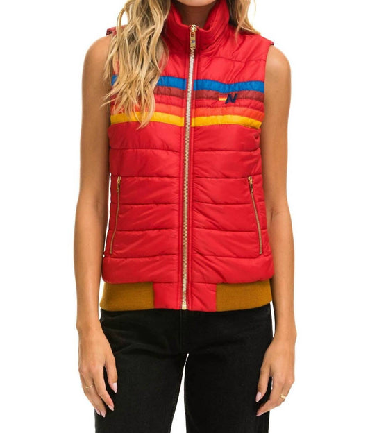 Aviator Nation - WOMEN'S 5 STRIPE VEST