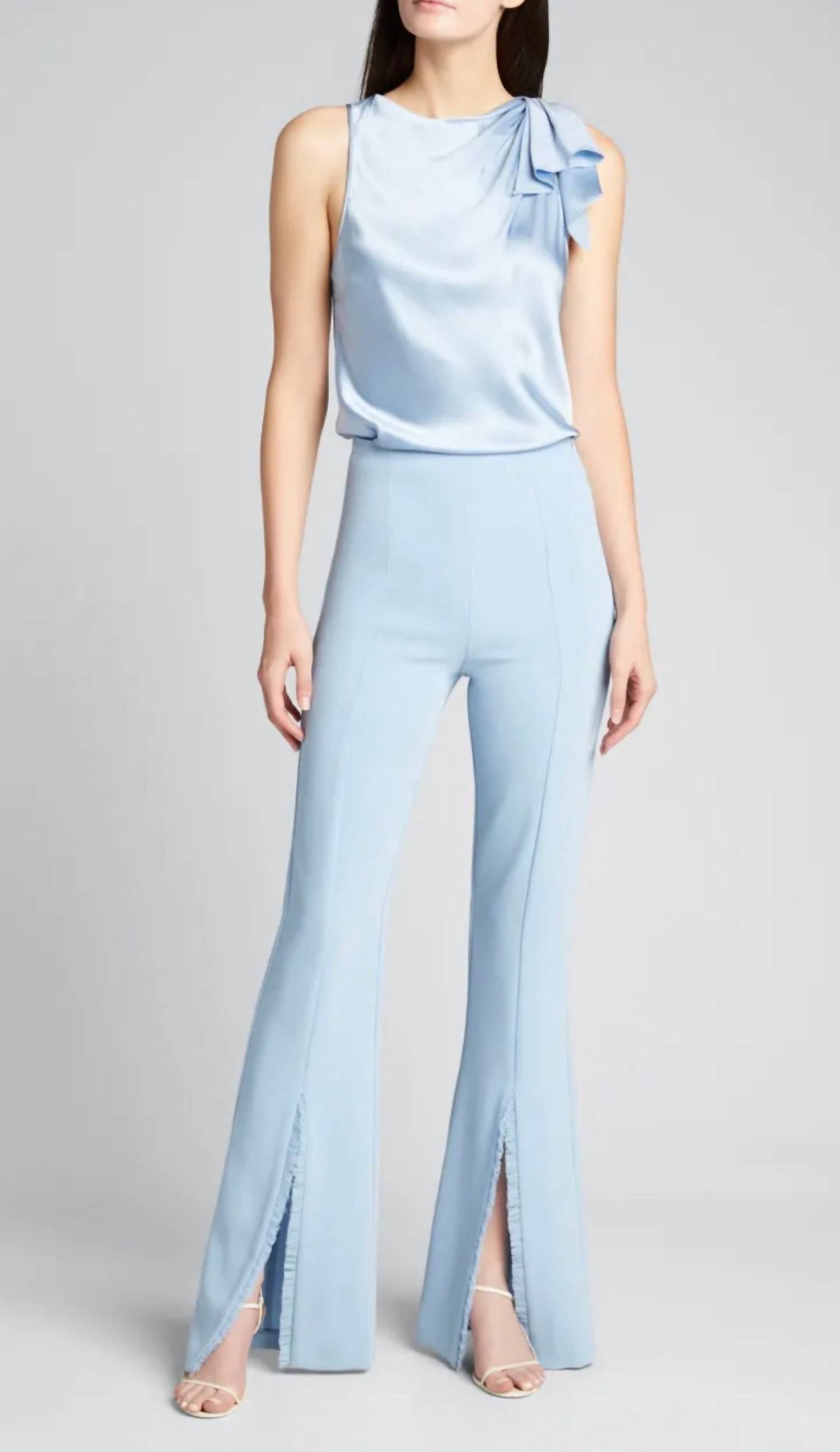 Cinq A Sept - Front Slit Flare Pants