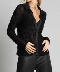 Lola & Sophie - Stretch Lace Shirt