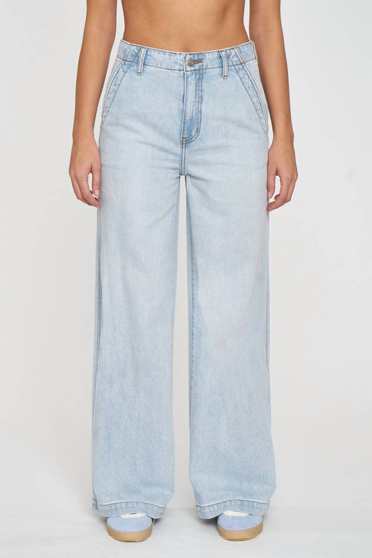 Daze - Kickback High Rise Palazzo Jeans