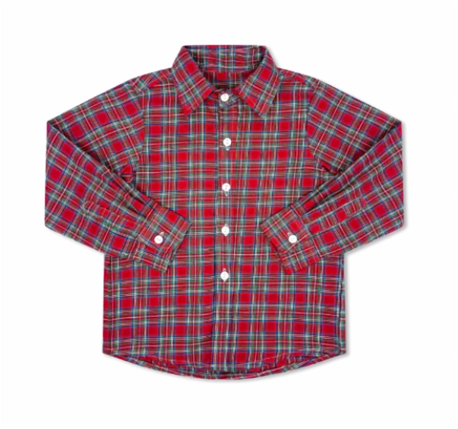 Lullaby Set - Boy's Brees Button Down