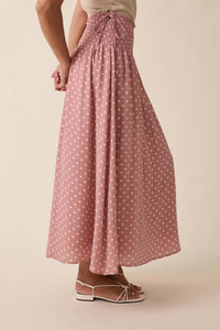 Wishlist - Women's' Willa Polka Dot Midi Skirt
