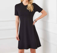 Karen Kane A Line Dress in black - women's dress
