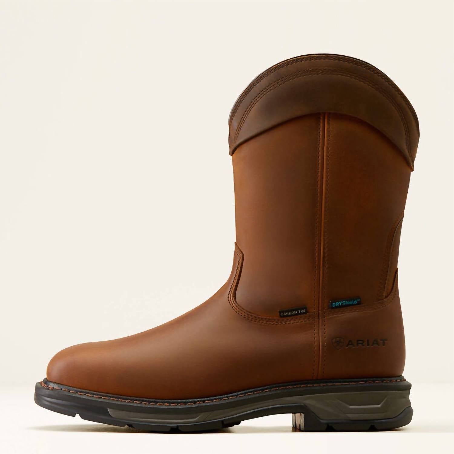 Ariat - Men's Workhog Extremely Wellington Waterproof Carbon Toe Work Boot - Medium
