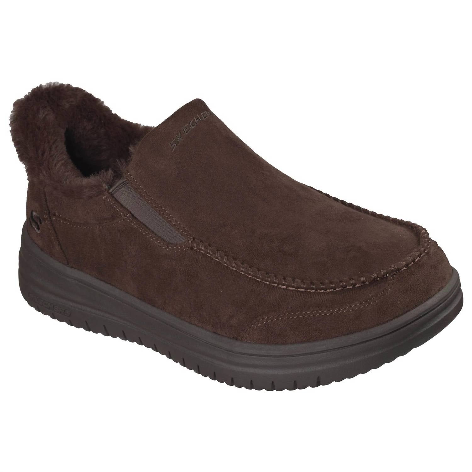 Skechers Men's Murette Scofield Slip On in brown - men's loafer