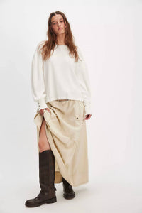 Free People - Lapis Cuff Long Sleeve Top