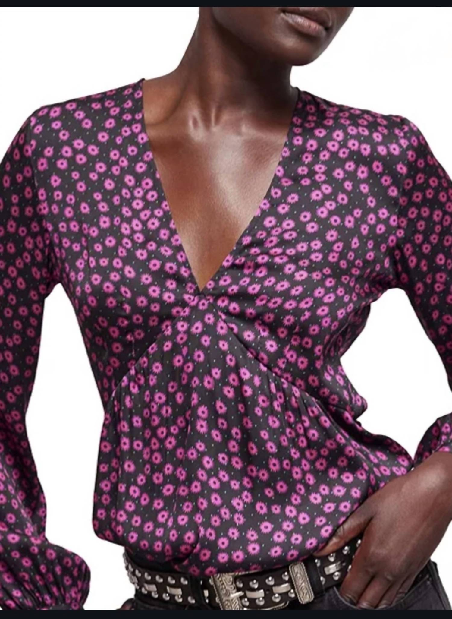 The Kooples - Women's Daisy Dots Blouse