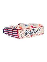 Brighton - You Heart Firework Canvas Mini Tote Crossbody Bag