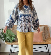 Entro - Chloe Balloon Sleeve Top