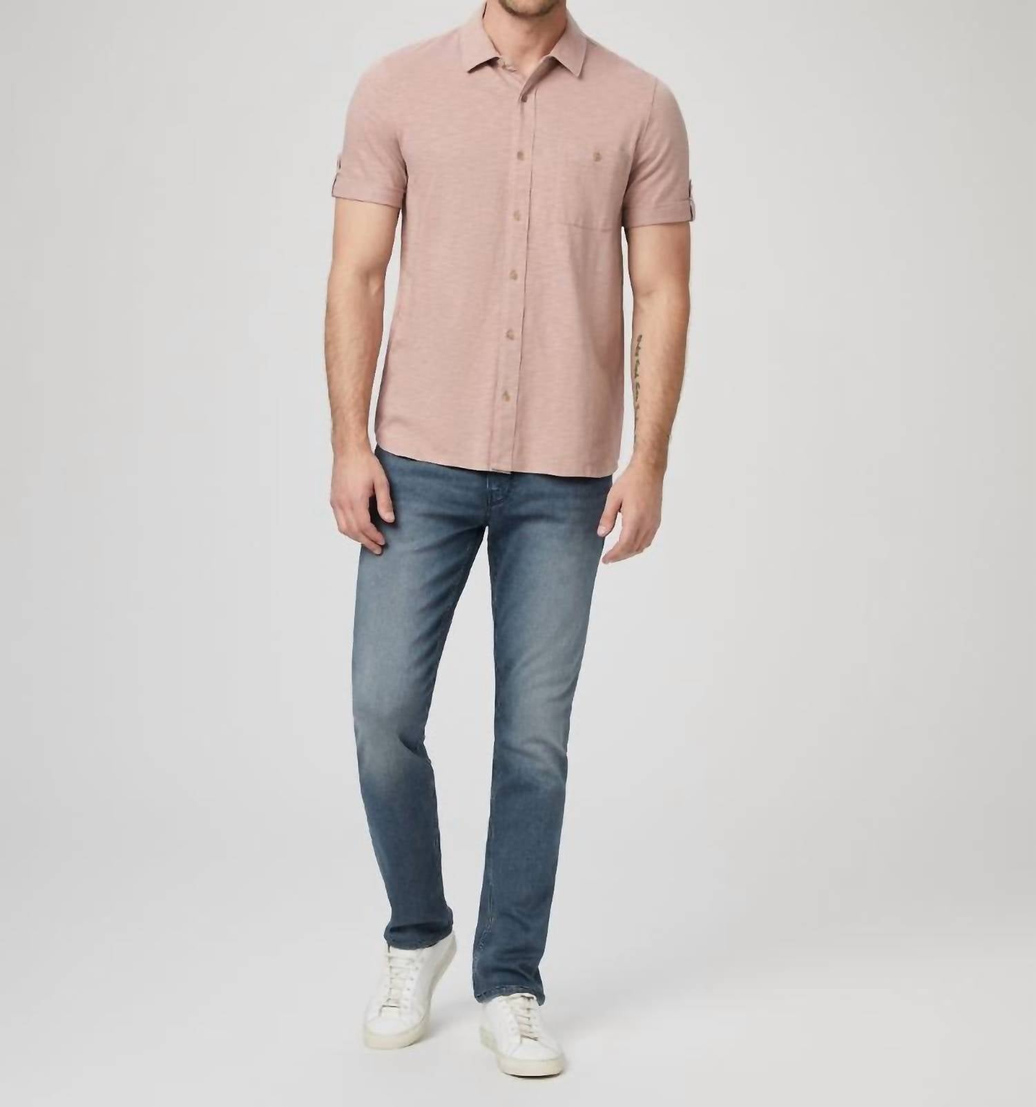 Paige - Federal Fit Straight Leg Jeans