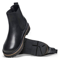 BIRKENSTOCK Women's Highwood Slip On Leather Boot in black - women's shoe - view 4