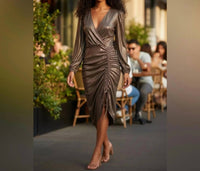 Nina Parker - Women's Glamorous Long Sleeve Dress