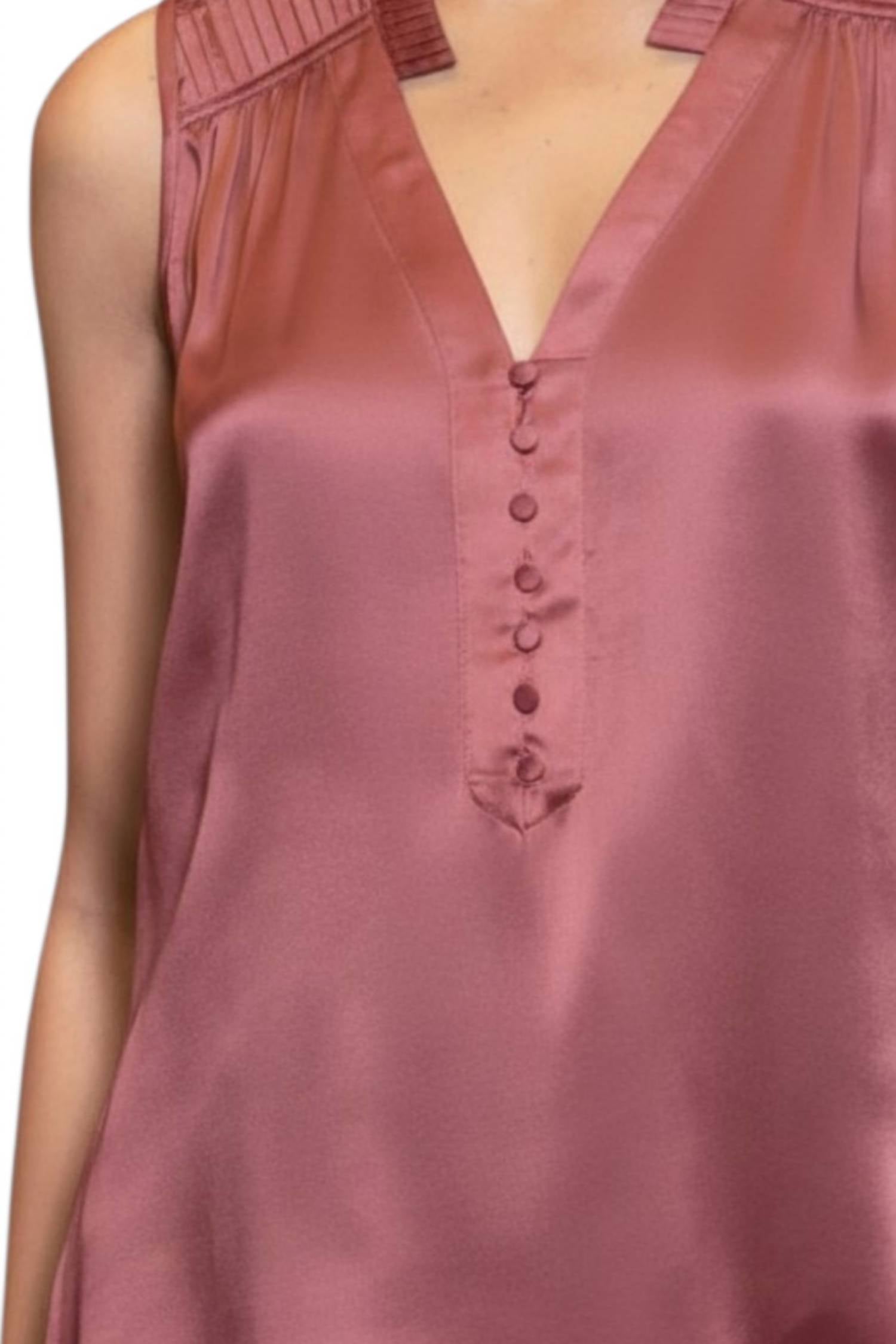 Go By Go Silk - Into The Fold Shell Top