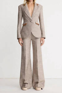 Smythe - High Rise Wide Leg Pants