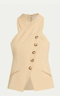 Veronica Beard - Pacey Halter Vest Top