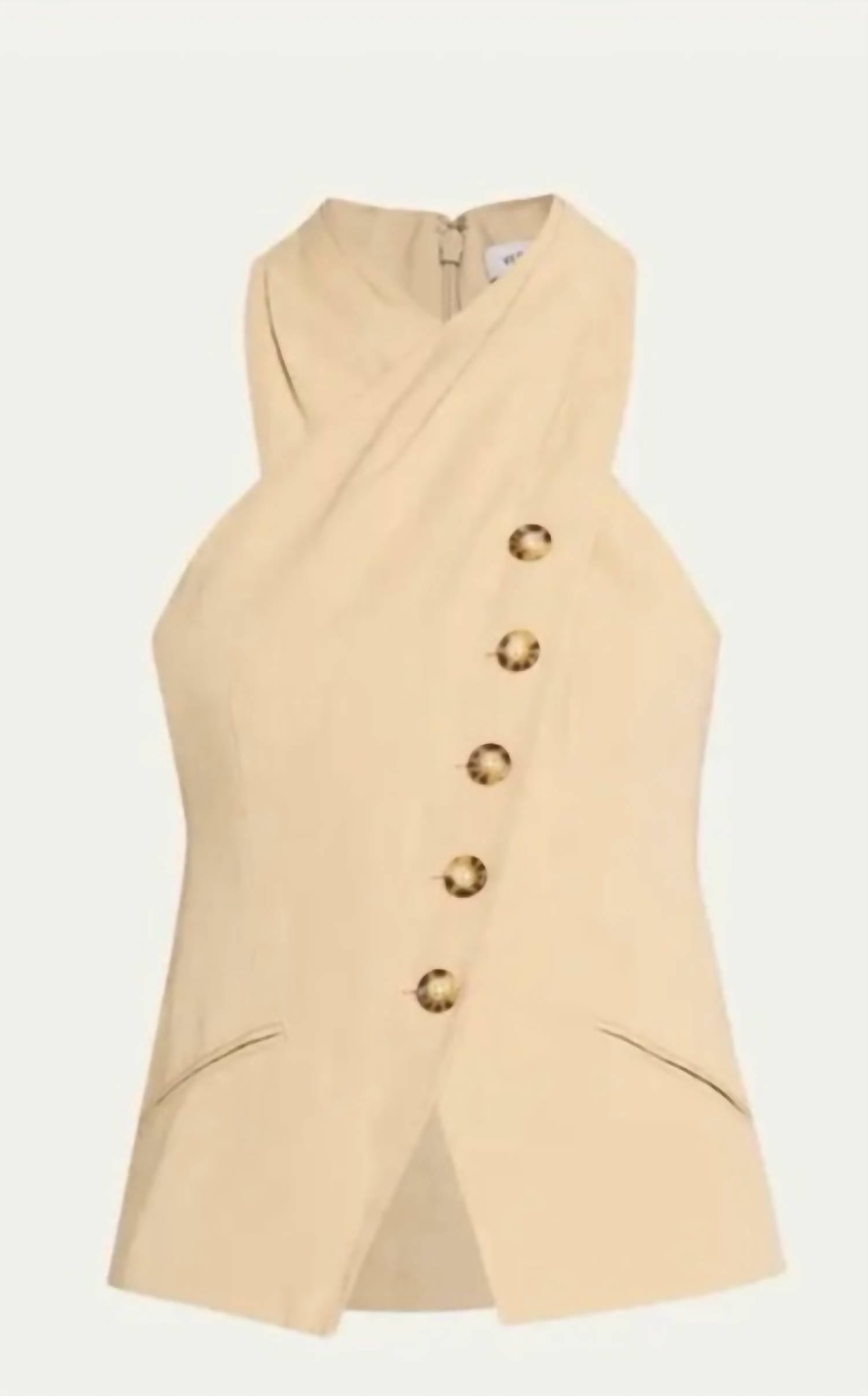 Veronica Beard - Pacey Halter Vest Top