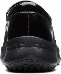 Clarks Women's Pro Gem Clog in black patent - women's shoe - alternate view