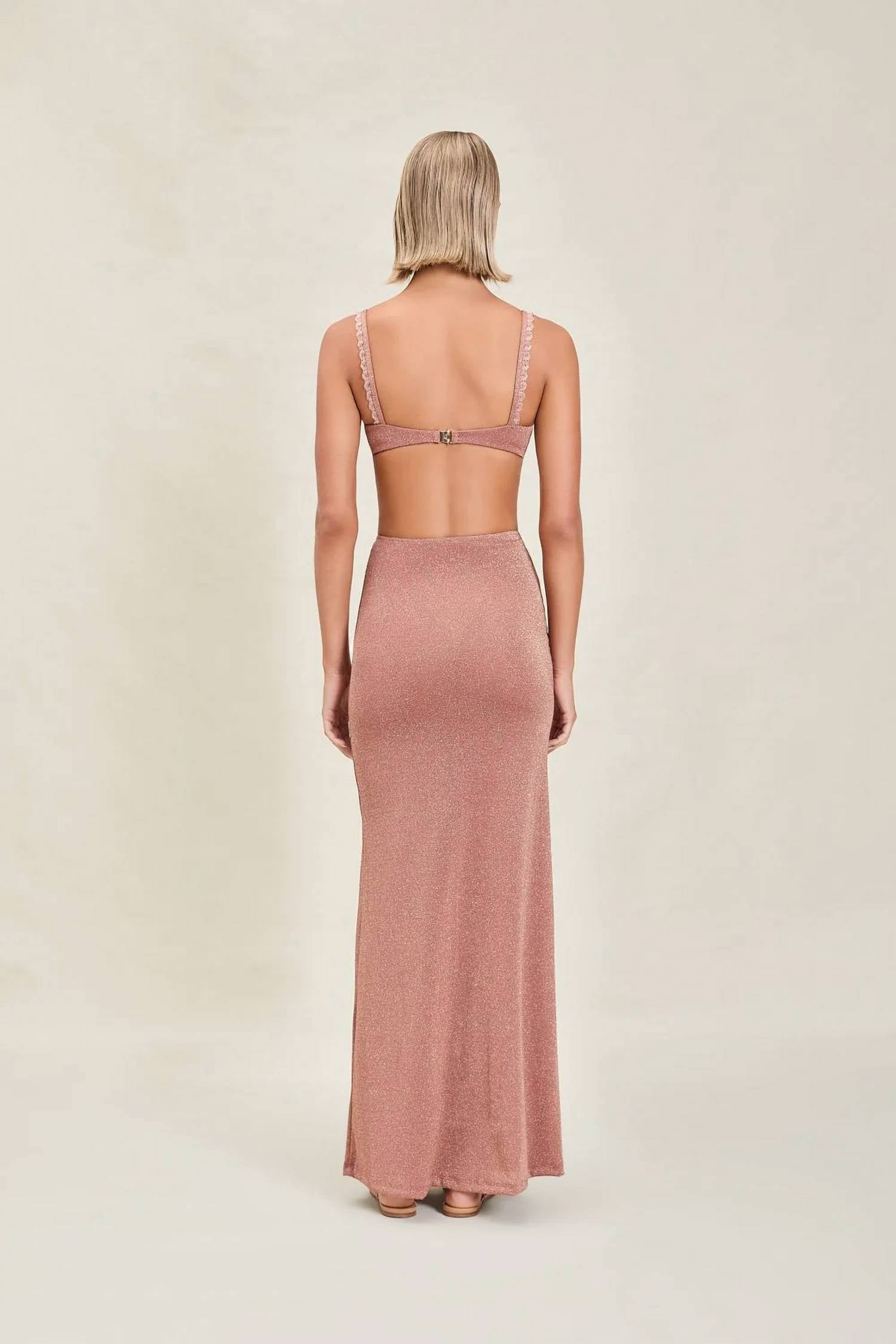 Devon Windsor - Dottie Sarong-style Maxi Skirt