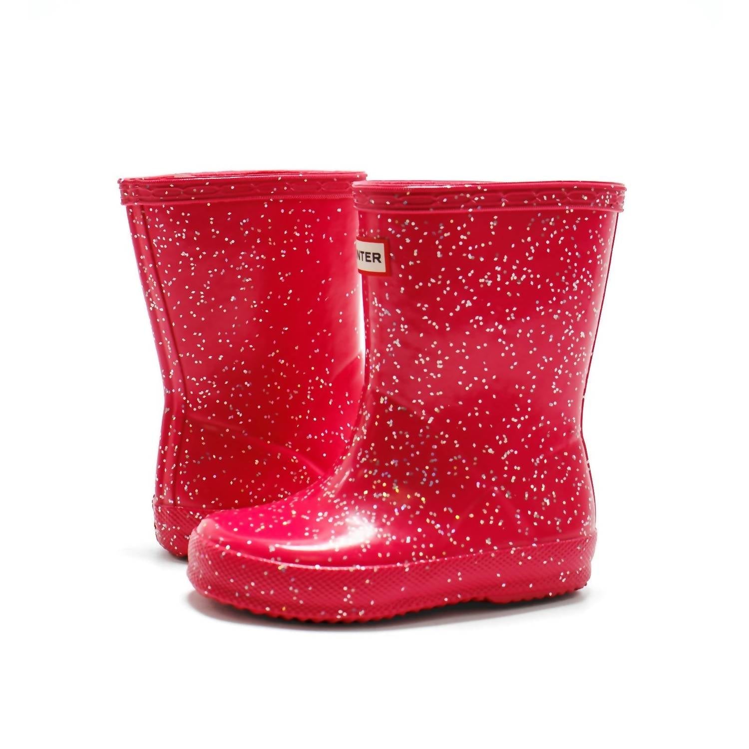 HUNTER Kids First Giant Glitter Rain Boots in thrift - kids' shoe - view 6
