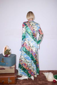 Alemais - Sunburst Maxi Silk Evening Dress