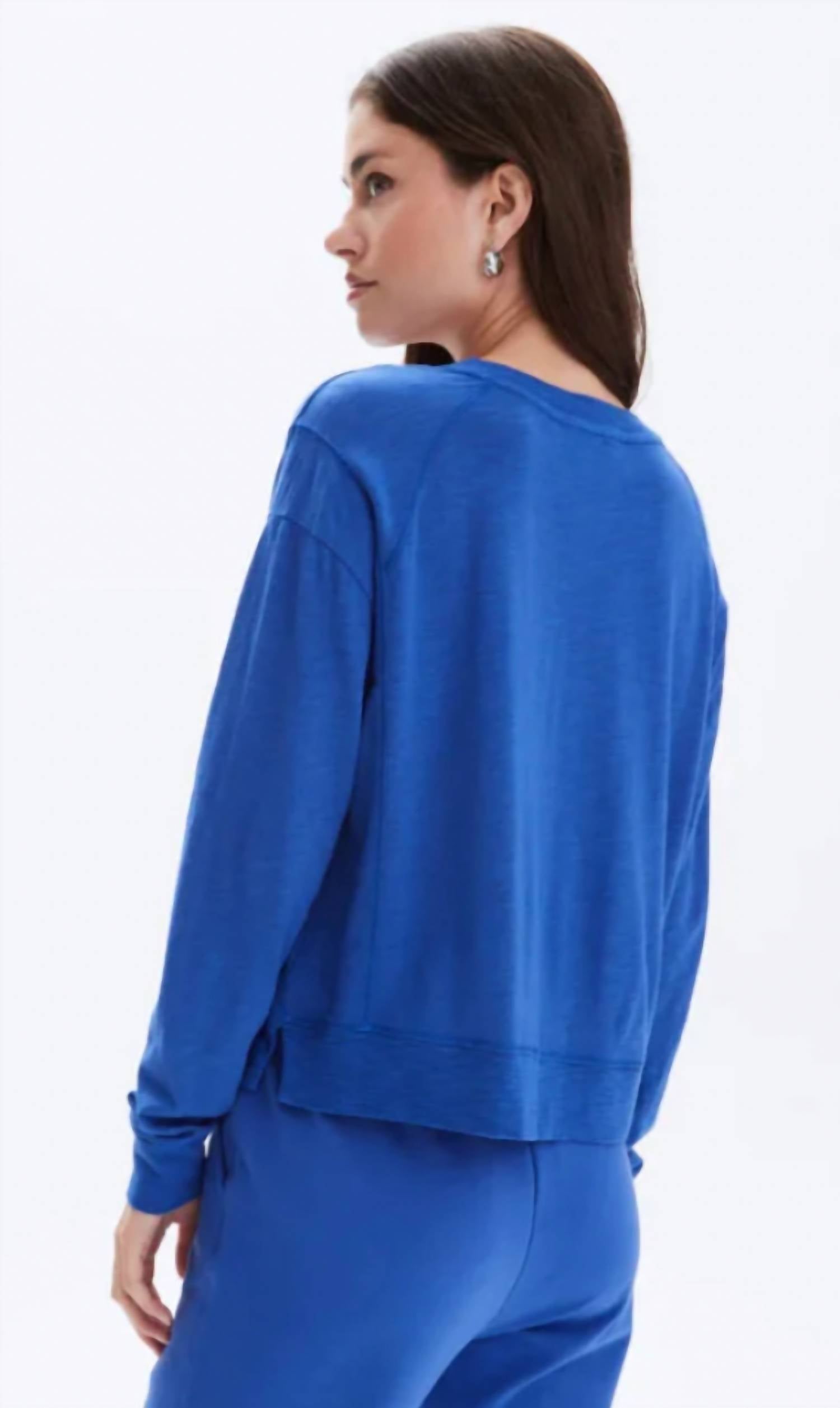 Chrldr - BETTY SHOULDER SEAM CREWNECK