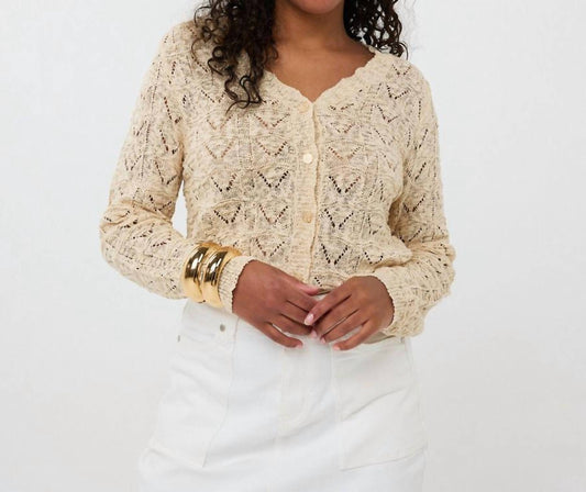 Esqualo - Fancy Knit Cardigan