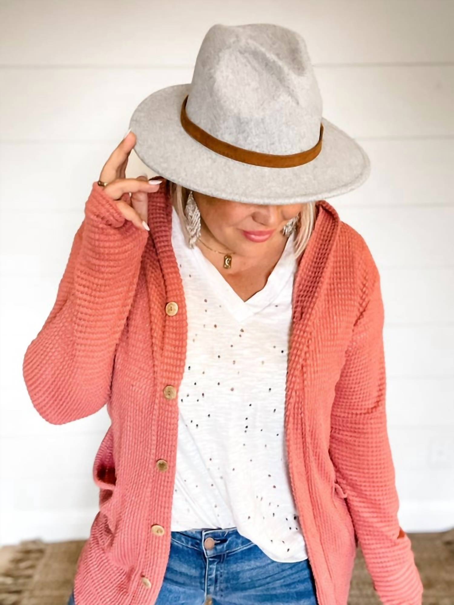 Blakely - Avery Boyfriend Cardigan - Plus