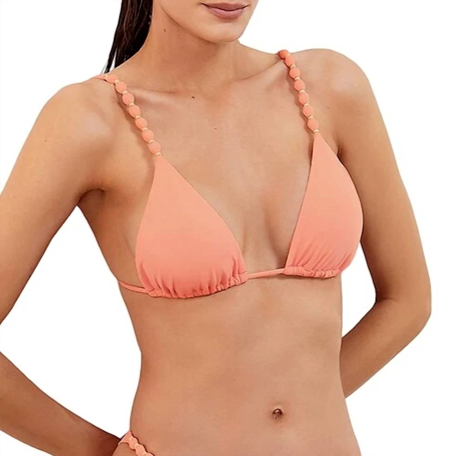 Vix - Solid Beads Tri Top