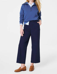 Spanx - Stretch Twill Crop Wide Leg Trouser