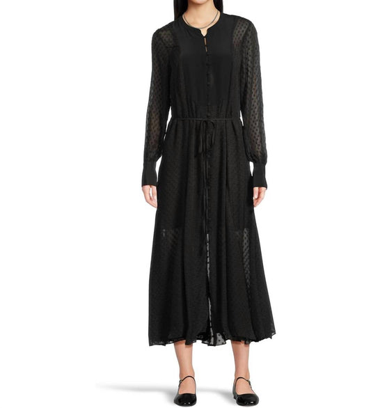 Madewell - Button Front Long Sleeve Dress