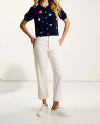 Lisa Todd - Royal Flush Cotton Cardigan