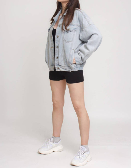 Wishlist - Denim Long Sleeve Jacket