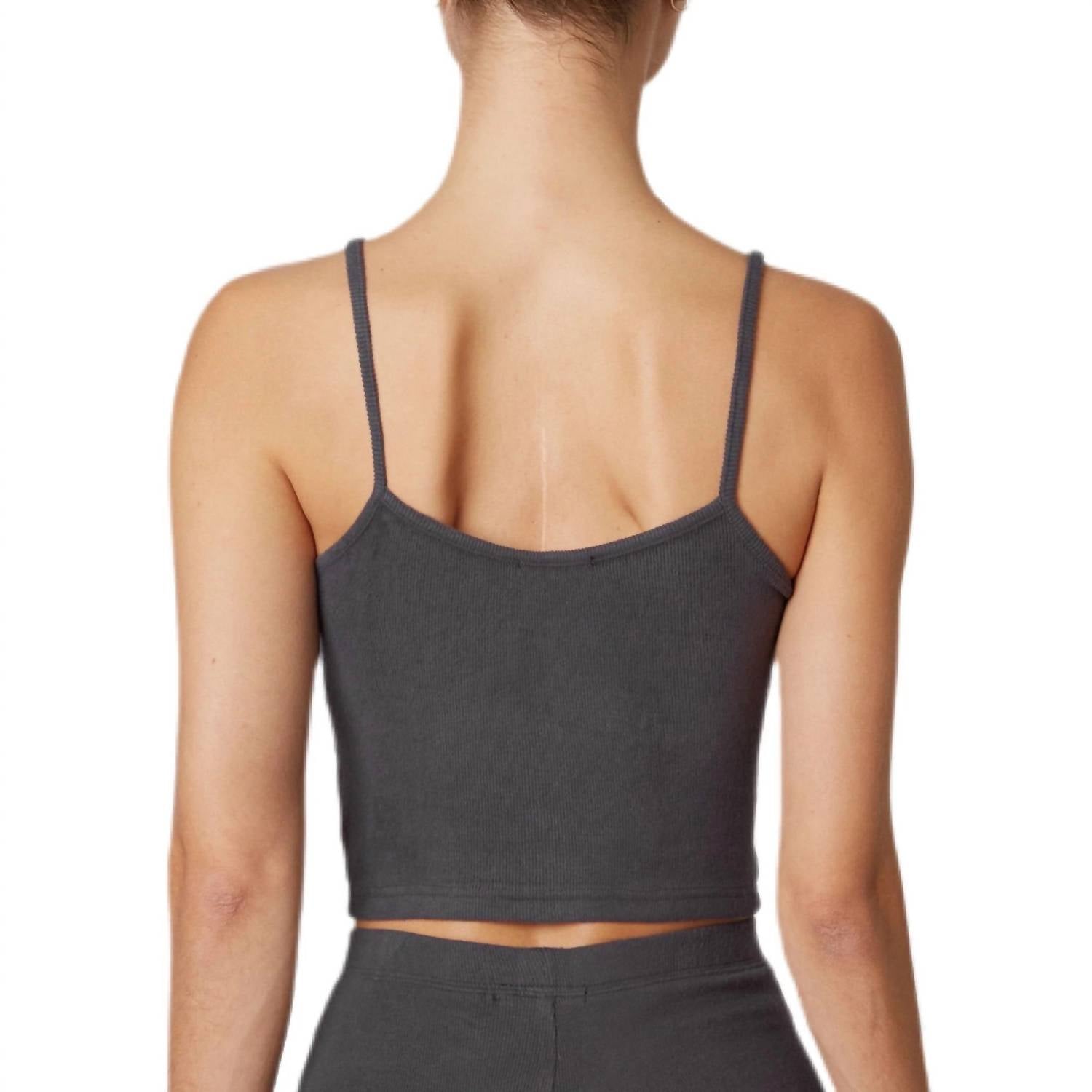 Nia - Notched Tank Top